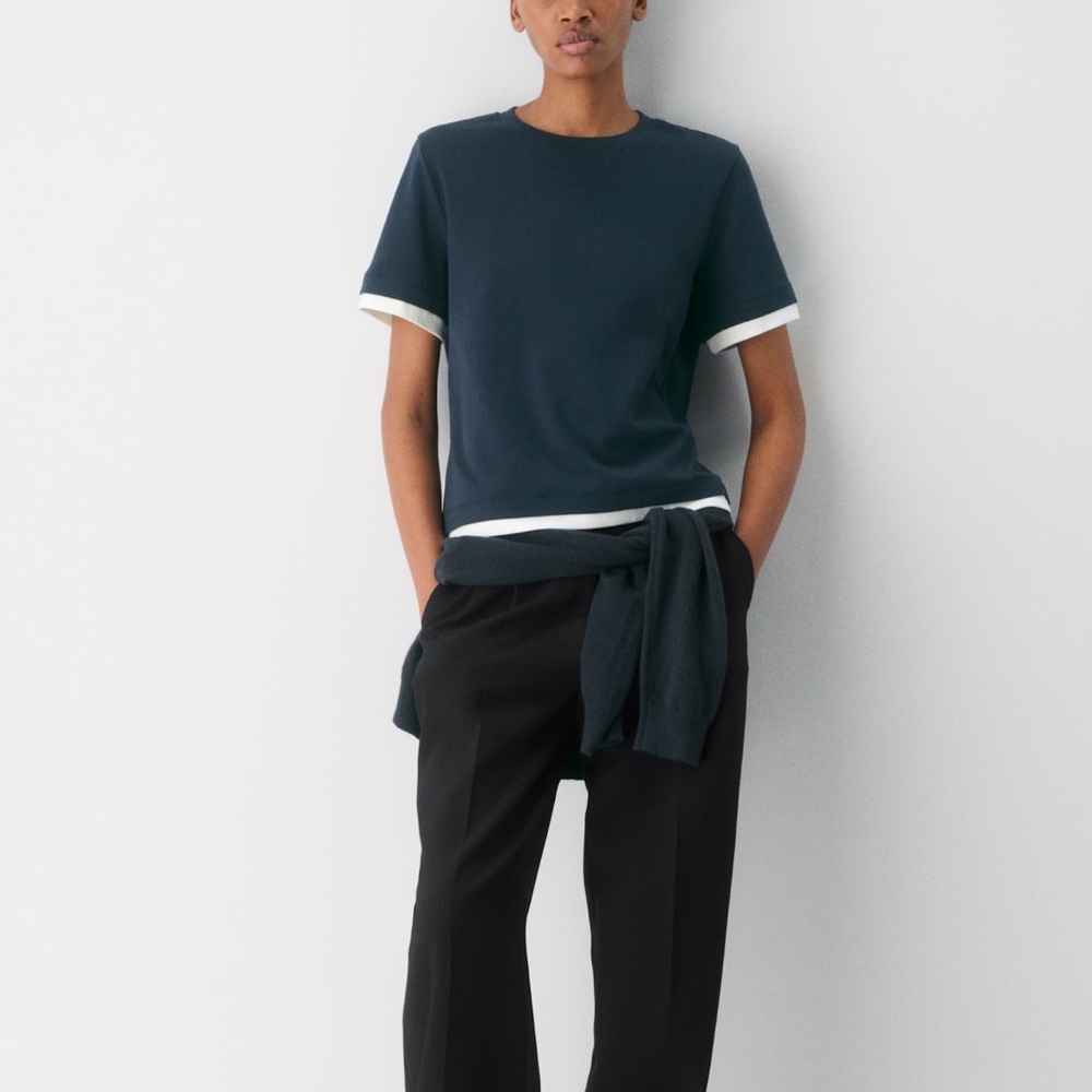 Aritzia Interlock cotton function tshirt - image 3